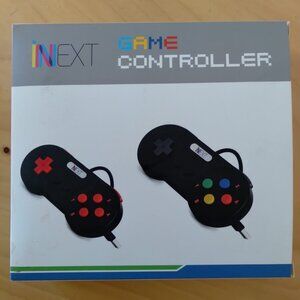 NEXT Super Nintendo Gaming controllers/ remotes USB. Set of 2. Computer gaming